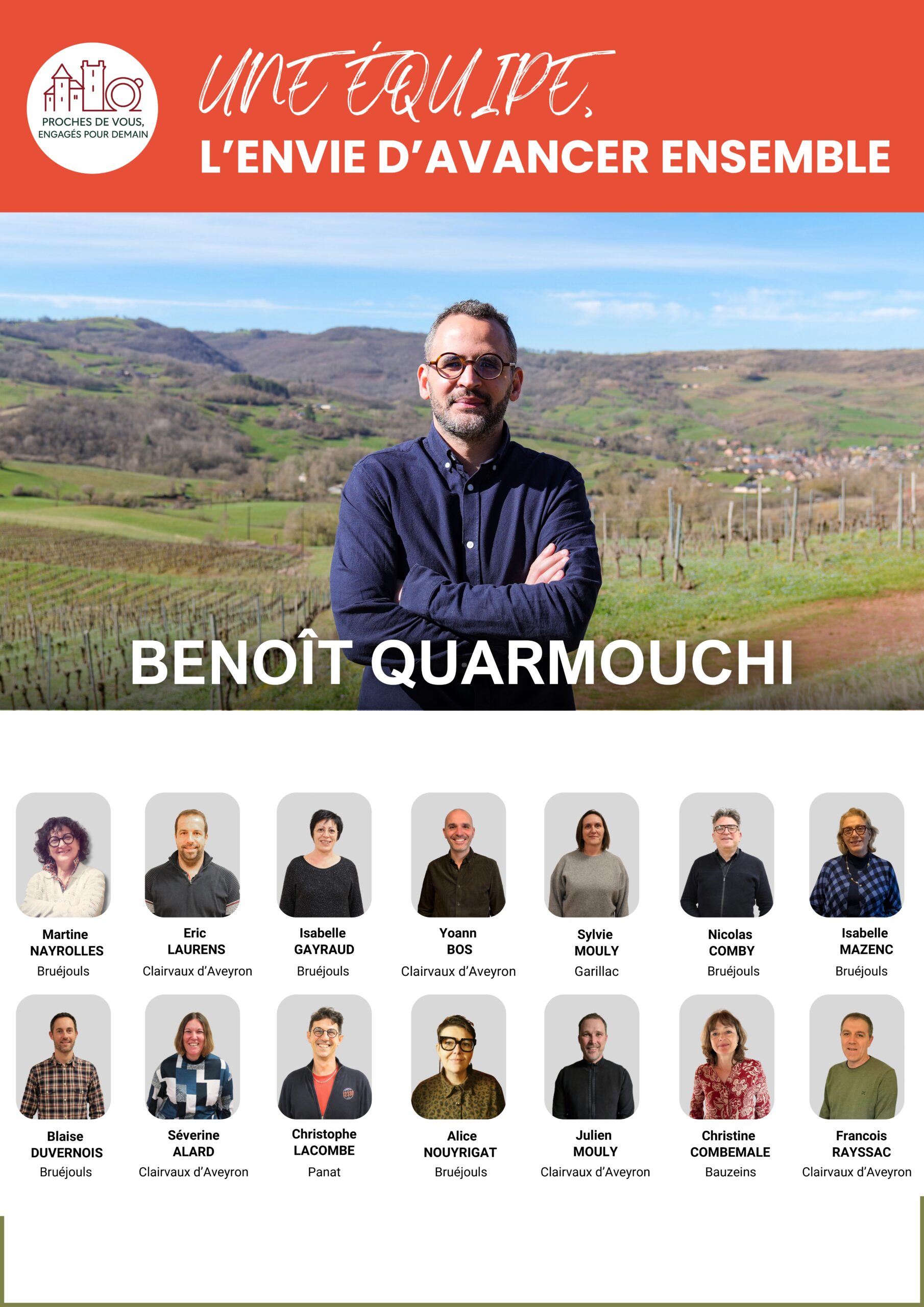 Le nouveau conseil municipal